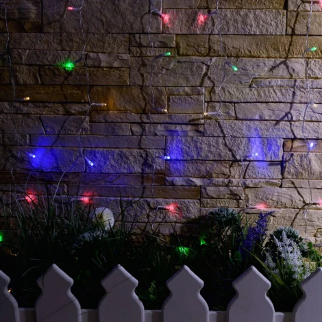 Грунтовый светильник на солнечной батарее Uniel USL-S-132/PT1515 MULTICOLOR CURTAIN (LED, IP44)
