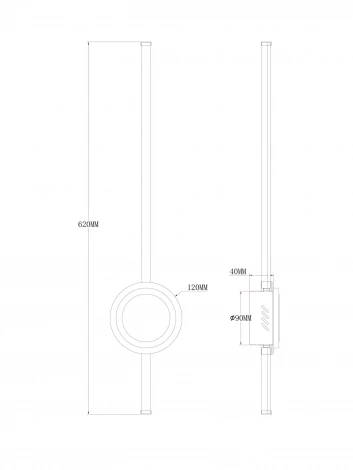 Настенный светильник светодиодный Freya Candy FR6090WL-L18B