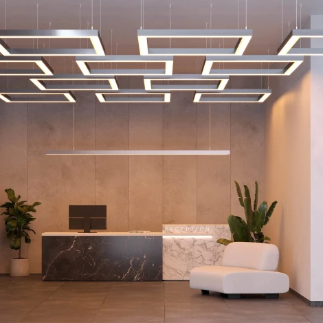 Профиль POWER-W100H70-2000 BLACK (Arlight, Алюминий) 056214