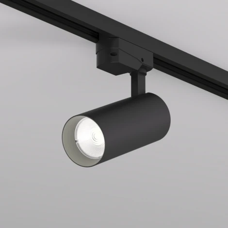 Трековый светильник однофазный 220V Denkirs Solid Koper DK6452-BK (LED)