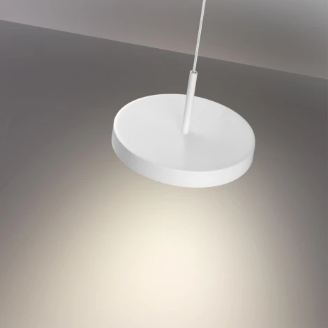 Подвесной светильник светодиодный Novotech Mirror 359280 OVER белый IP20 LED 18W 85-265V 1350Лм 3000К (220V, на проводе, круглые)