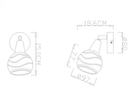 Спот Globo Elliott 54341-1O