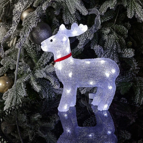 Световая фигура Uniel ULD-M3739-040/STA WHITE IP20 DEER (LED, 220V, животные, олень)