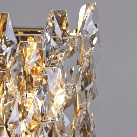 Бра хрустальное ILLUMICO IL5150-1WZF-25 GD ELITE