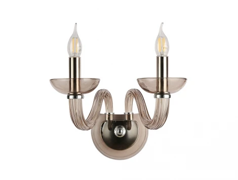 Бра Newport Arlette 8642/A chrome coffee