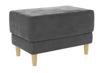 Пуф Рондо 2 Mebelson (Ткань,Дерево/Графит) арт.PM-005.2.2171