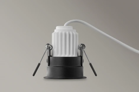 Точечный встраиваемый светильник Arte Lamp Ducre Mini A7095PL-1BK (220V, круглые)