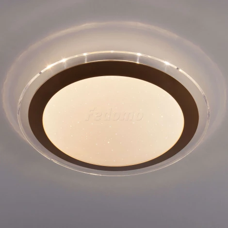 Потолочный светильник Eurosvet Fusion 40002/1 LED матовое золото 28W