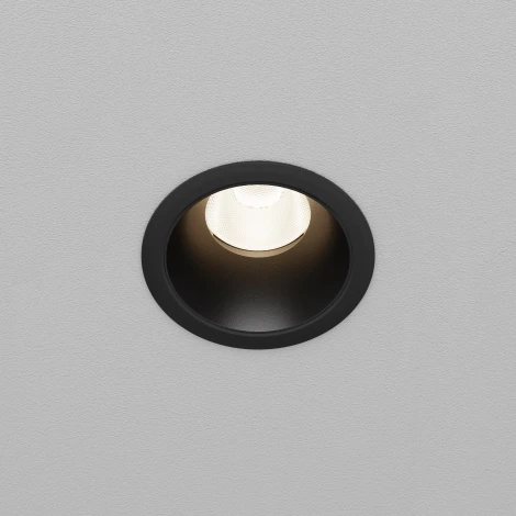 Встраиваемый светильник Maytoni Dip DL115-10W-4K-B (LED, 220V, круглые)