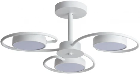 Потолочная люстра на штанге Lumion Evin 5657/36CL белый LED 36W 3000-6000K 1840Лм 220V