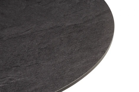 "Тюльпан" стол из HPL круглый Ø70см, цвет "серый гранит" 4SIS GRAY-R70-CHIN(MI-81)
