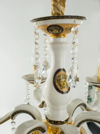 Подвесная люстра Arte Lamp Belveder A6610LM-8GO