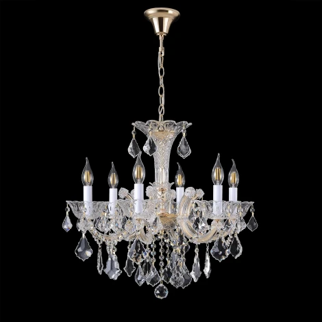 Подвесная люстра Crystal Lux CRISTELLE SP6 GOLD