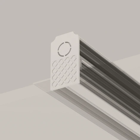 Заглушка торцевая 2шт Exility встраиваемый белый (магнитный) Maytoni Technical TRA034EC-42W