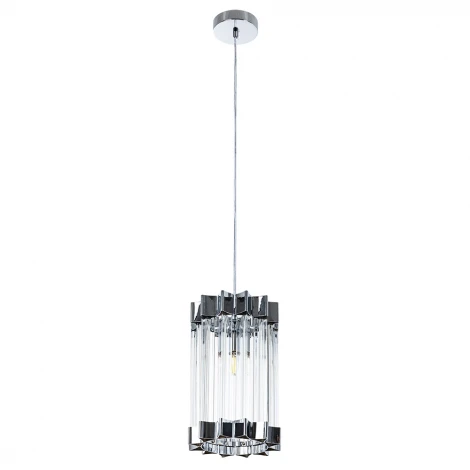 Подвесной светильник Arte Lamp Caravaggio A1059SP-1CC (220V, хрусталь, на проводе, круглые)