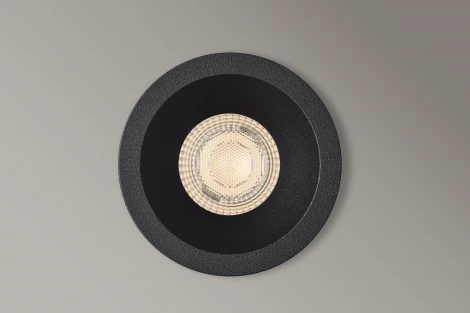 Точечный встраиваемый светильник Arte Lamp Ducre Mini A7093PL-1BK (220V, круглые)
