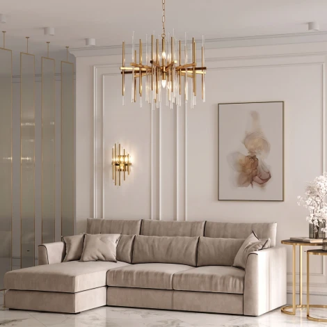 Умное бра Bogate's Allure 356/2 латунь (220V)
