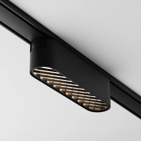 Трековый светильник Basis Grid Radity 4000K 6Вт 120° LED (магнитный) Maytoni Technical TR084-1-6W4K-B (48V)