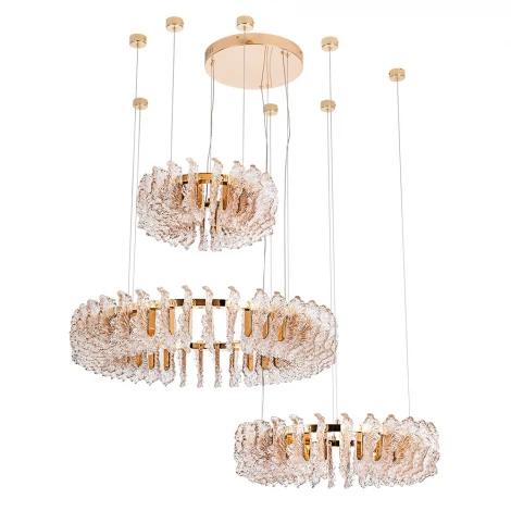 Подвесной светильник Divinare Anna 1138/01 LM-280 (LED, 220V, на тросе, круглые)