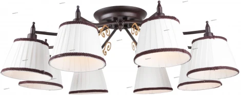 Потолочная люстра Arte Lamp Capri A6344PL-8BR