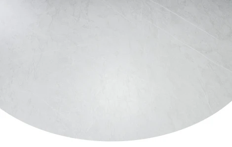 Стол обеденный Patrik д.110 мрамор Бианко /черный муар R-Home 4103111h_мрб_черны