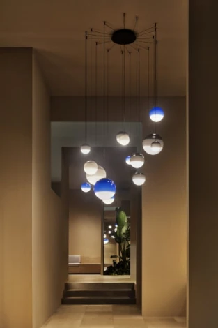 Подвесной светильник Dipping Light 20 - 24V янтарный Marset A691-459-30-27K (086119)