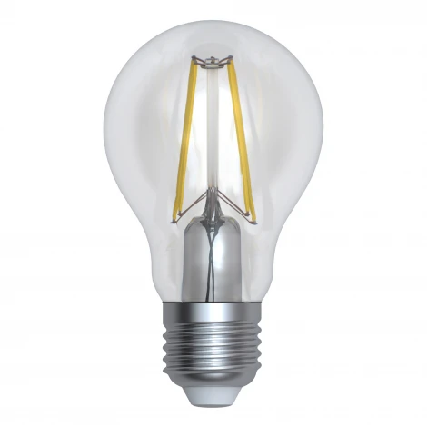 Лампочка светодиодная шар прозрачная E27 12W 3000K Uniel LED-A60-12W/3000K/E27/CL PLS02WH