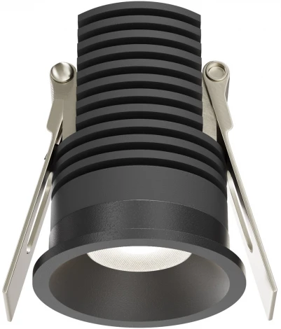 Встраиваемый светильник Maytoni Mini DL059-7W4K-B (LED, 220V, круглые)