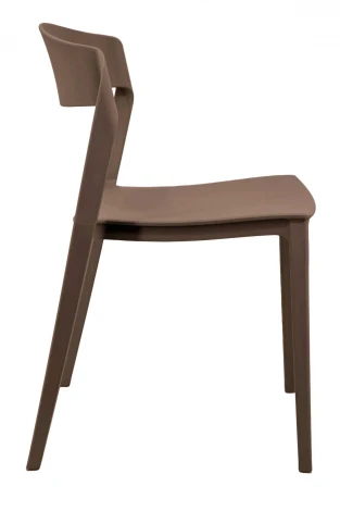 Стул Moris, пластик мокка 4 шт. Stool Group УТ000043474