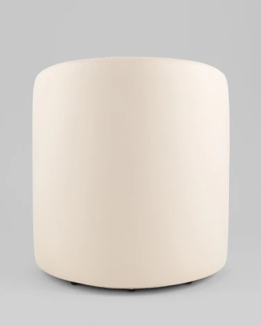 Пуф Тея спинка иск.кожа, сиденье шенилл бежевый Stool Group УТ000042300