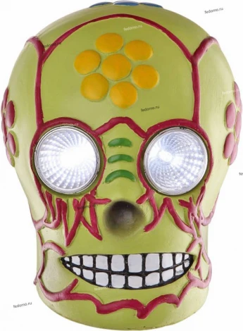 Газонная световая фигура Globo Череп 33590-12