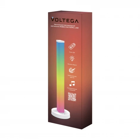 Настольный светильник аккумуляторный Voltega Colorata VGL7325RL-L4W1 5Вт LED