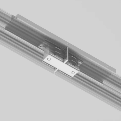 Коннектор прямой внутренний Trinity белый (трехфазный) Maytoni Technical TRA005CI-31W (220V)
