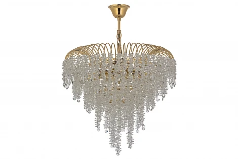 Подвесная люстра Arti Lampadari Ferla E 1.5.46.105 G (220V, хрусталь, на цепи)