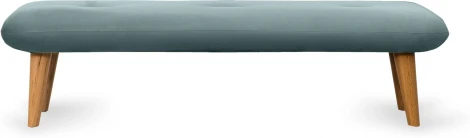 Банкетка Loa ОГОГО (арт.631218), (Велюр/Бирюзовый)