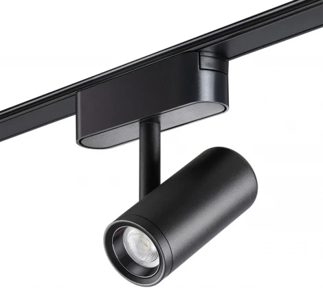 Трековый светильник Novotech Smal 359270 SHINO черный для низковольтного шинопровода IP20 LED 8W 48V 680Лм 3000К (круглые)