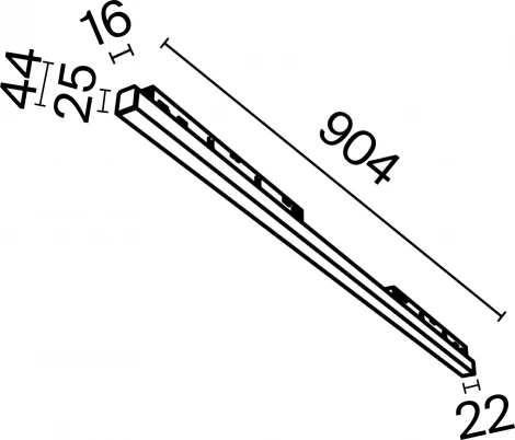 Трековый светильник магнитный 48V Maytoni Basis TR030-4-30WTW-DD-B (LED)