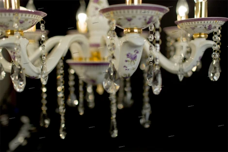 Подвесная люстра Arte Lamp Contessa A6613LM-8GO