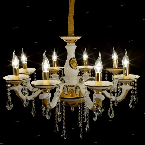 Подвесная люстра Arte Lamp Belveder A6610LM-8GO