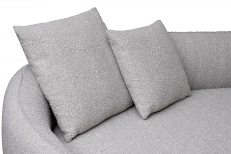 Диван трехместный Тулон(GD/Toulon) (левый) бежевый букле Orso-BEG 257*119*72см Garda Decor