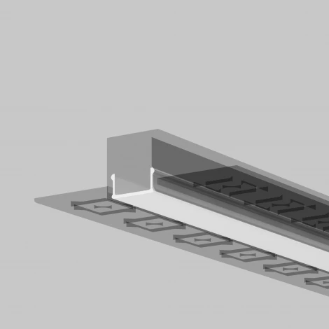 Рассеиватель для профиля 53x13, 50x22, 43x23 белый 10 м Maytoni Led Strip 642087