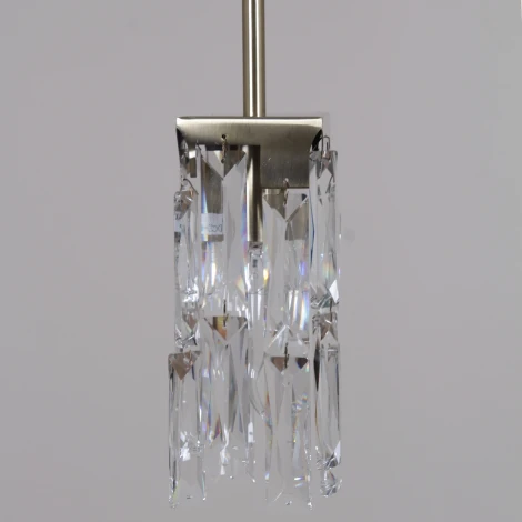 Подвесной светильник хрустальный ILLUMICO IL3600-5PSQ-26 AB DS