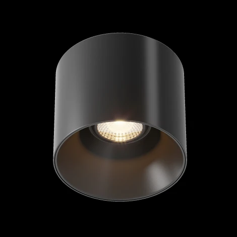 Потолочный светильник Alfa LED 3000K 1x25Вт 60° Maytoni Technical C064CL-01-25W3K-RD-B (220V, круглые)