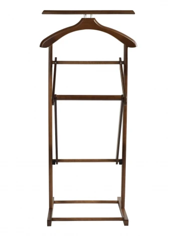 Вешалка костюмная складная В 21Н средне-коричневый Mebelik 009626