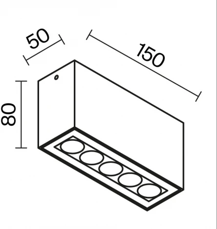 Потолочный светильник уличный Maytoni Ares O309CL-L10GF3K (LED, 220V, IP54)
