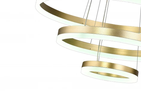 Подвесной светильник ярусный Natali Kovaltseva Oreol LED LAMPS 81279 (регулировка яркости, 220V, пульт управления, на тросе)