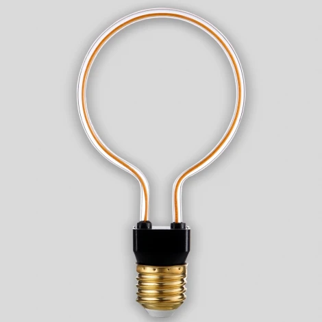 Лампочка светодиодная филаментная прозрачная трубка E27 4W Thomson Wire Circle TH-B2167