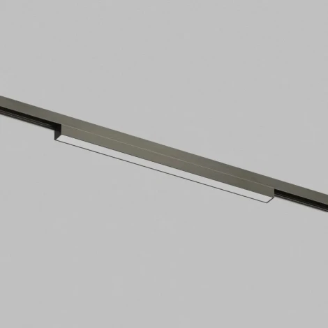 Трековый светильник магнитный светодиодный Denkirs Shine Linear Zigbee DK5951-DN 48В 10Вт 2700-6000K темный никель алюминий