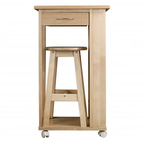 Тумба с табуретом лак Mebelik 008480