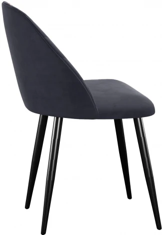 Стул DikLine 302 B28 ANTRACITE, ножки черные